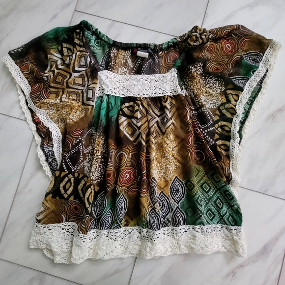 Earthy boho blouse - Picture 7 of 7